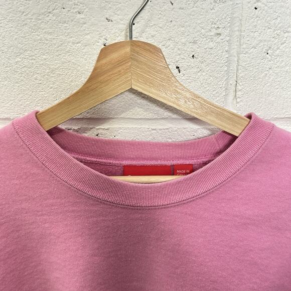 Supreme Small Box Logo Crewneck “Light Pink” SS22 - Picture 12 of 15